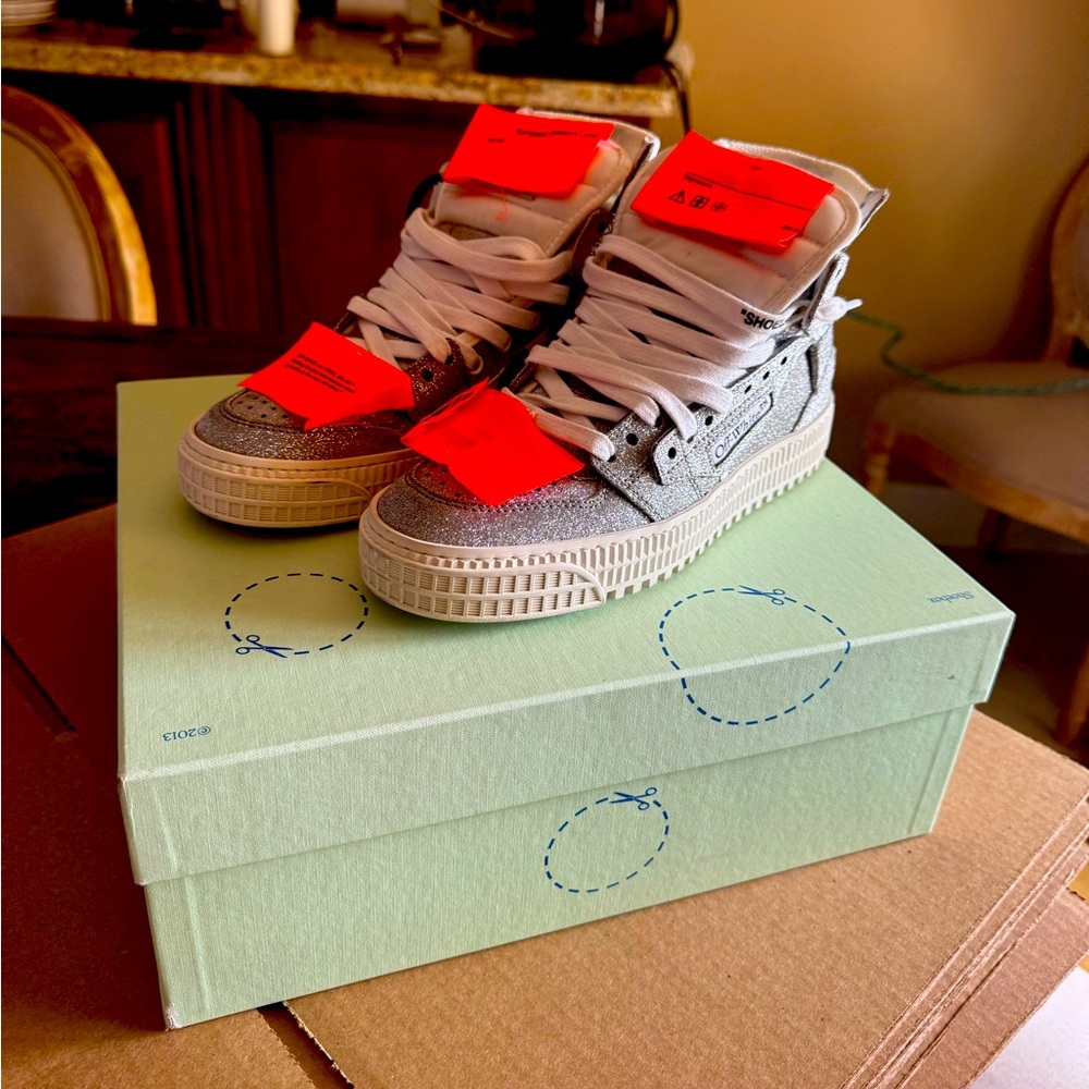 Off-White Off Court 3.0 glitter sneakers